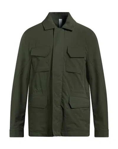 Slowear Teknosartorial Man Jacket Military Green Size 46 Polyester