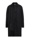 Slowear Teknosartorial Man Overcoat & Trench Coat Black Size 46 Polyester, Cotton In Black