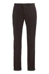 Slowear Welt Pockets Trousers In Brown