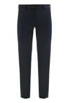 Slowear Trousers Made Of Cotton Gabardine In Blue