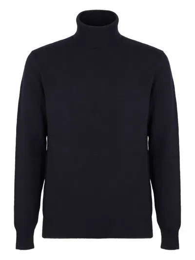 Slowear Turtleneck Sweater In Blue