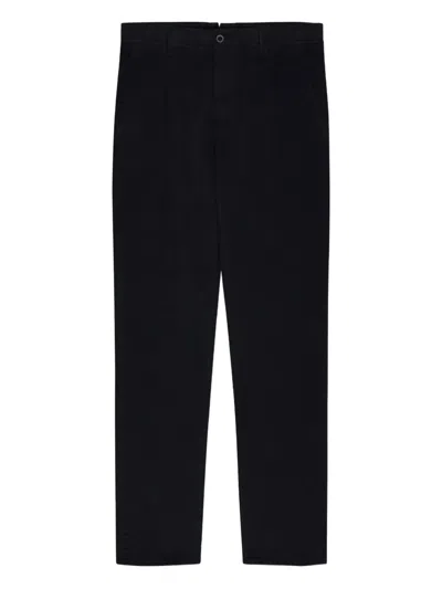 Slowear Velvet Trousers In Blue