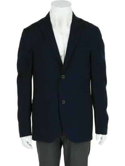 Pre-owned Slowear Virgin Wool Blazer W/ Tags In Blue