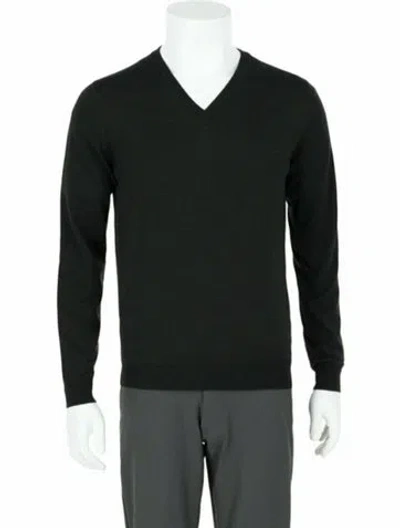Pre-owned Slowear Virgin Wool Pullover W/ Tags In Black