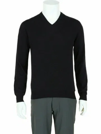 Pre-owned Slowear Virgin Wool Pullover W/ Tags In Black