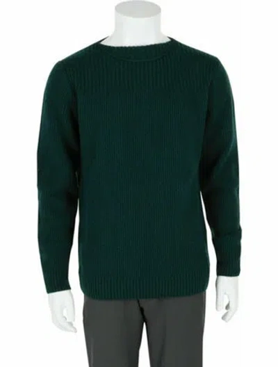 Pre-owned Slowear Virgin Wool Pullover W/ Tags In Green