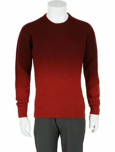 Pre-owned Slowear Virgin Wool Pullover W/ Tags In Red