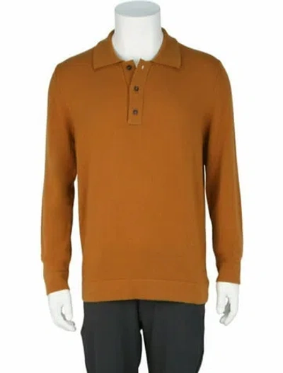 Pre-owned Slowear Virgin Wool Pullover W/ Tags In Yellow