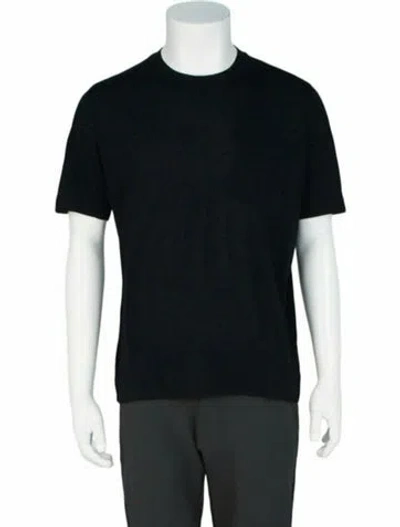 Pre-owned Slowear Virgin Wool T-shirt W/ Tags In Blue