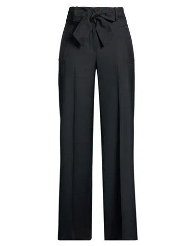 Slowear Woman Pants Black Size 10 Virgin Wool