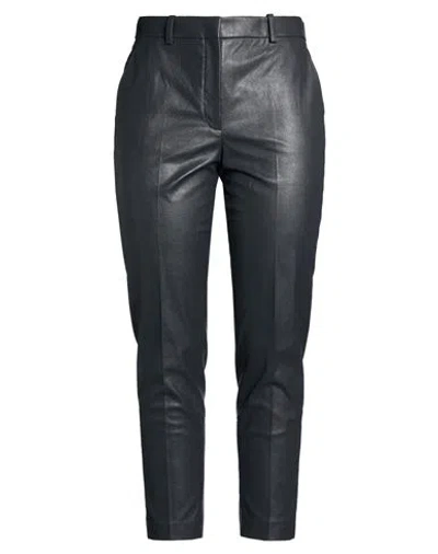 Slowear Woman Pants Charcoal Size 2 Polyester, Polyurethane Resin In Grey