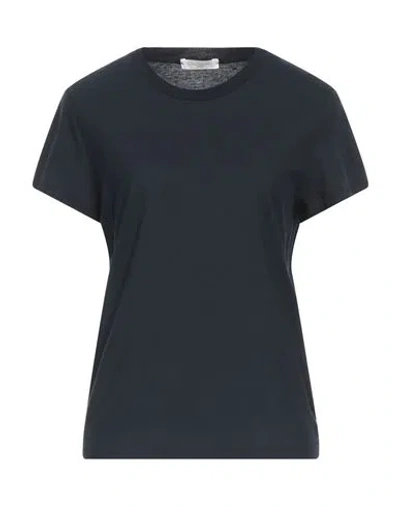Slowear Woman T-shirt Midnight Blue Size 8 Cotton
