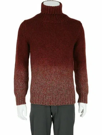 Pre-owned Slowear Wool Turtleneck W/ Tags In Red