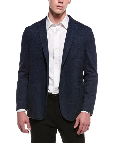 Slowear Wool-blend Sportscoat In Blue