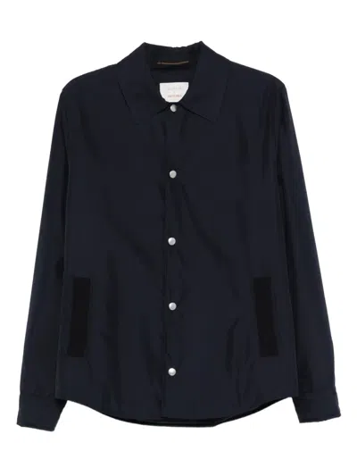 Slowear X Histores Buttoned Jacket In Blue