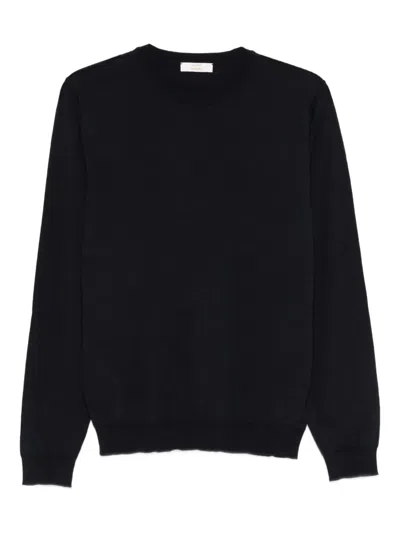 Slowear X Histores Crew-neck Sweater In Black