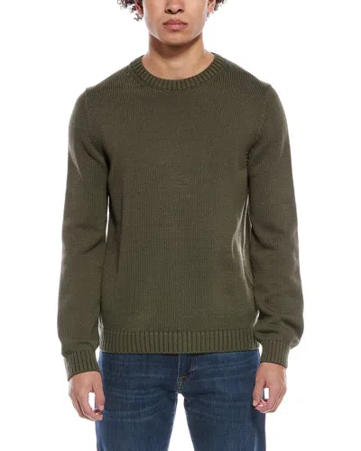 Slowear Zanone By  Crewneck Sweater In Green
