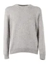 Slowear Zanone Girocoll In Gray