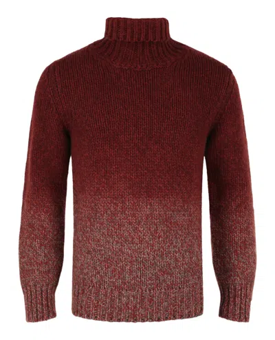 Slowear Zanone Ombre Sweater In Pink