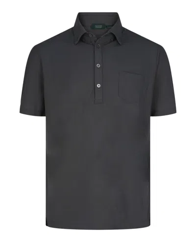 Slowear Zanone Polo Shirt In Black