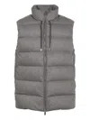 Slowear Zip-up Padded Jacket In Gray