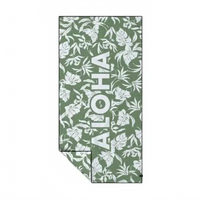 Slowtide Alohauke Quick Dry Towel In Green