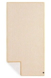 Slowtide Clive Bath Towel In Yellow