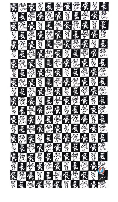 Slowtide Dance Floor Towel In Black