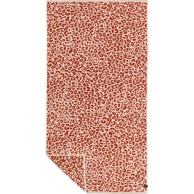 Slowtide Deville Beach Towel In Dusty Mauve