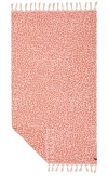 Slowtide Deville Turkish Towel In Red