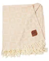 Slowtide Gigi Lightweight Throw Blanket In Neutral