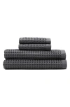 Slowtide Guild 4-piece Towel Set In Gray