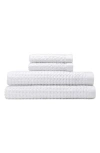 Slowtide Guild 4-piece Towel Set In White