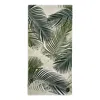 Slowtide Hala Cotton Beach Towel In Green