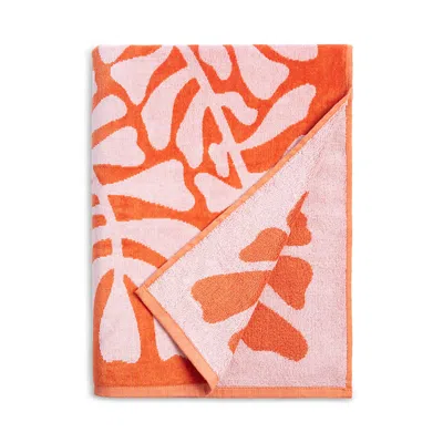 Slowtide Hapa Beach Towel In Pink