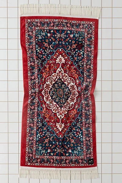 Slowtide Haven Beach Towel In Maroon At Urban Outfitters