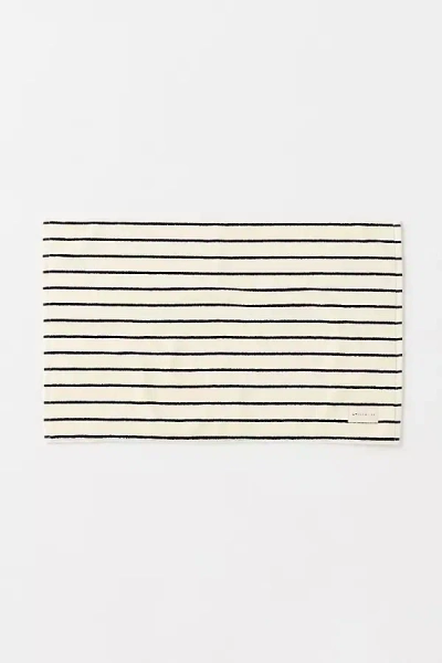 Slowtide Koko Plush Bath Mat In White