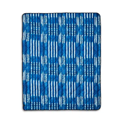 Slowtide Kyoto 60 X 72 Picnic Blanket In Blue