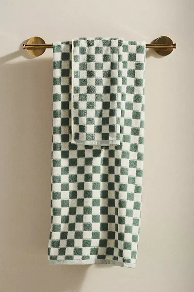 Slowtide Mate Bath Towel Collection In Green
