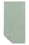 Slowtide Mate Bath Towel In Green
