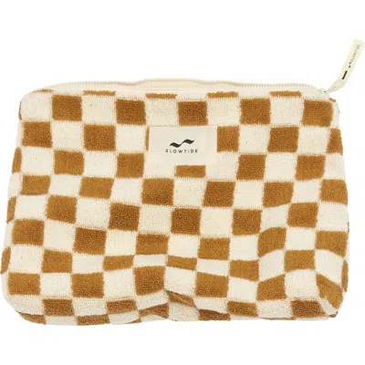 Slowtide Mate Terry Pouch In Brush
