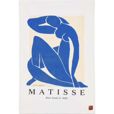 Slowtide Matisse Beach Towel In Blue