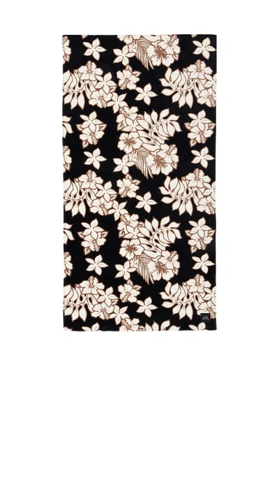 Slowtide Olinda Towel In Black