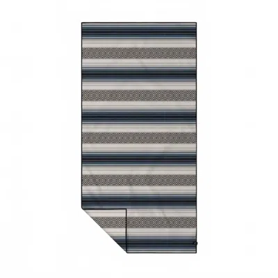 Slowtide Oso Quick Dry Towel In Grey In Multi