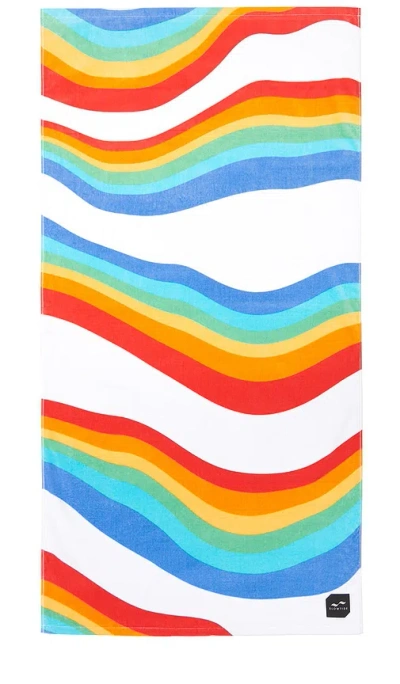 Slowtide Roygbiv Towel In Blue