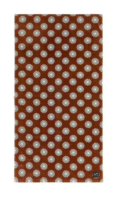 Slowtide Sun Dazed Towel In Brown
