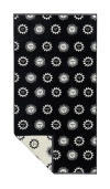 Slowtide Sunburn Premium Woven Towel In Black