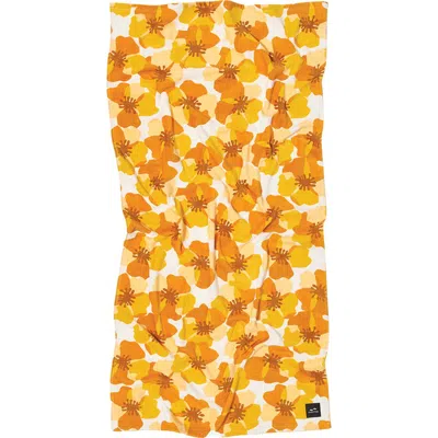 Slowtide Tahiti Beach Towel In Papaya