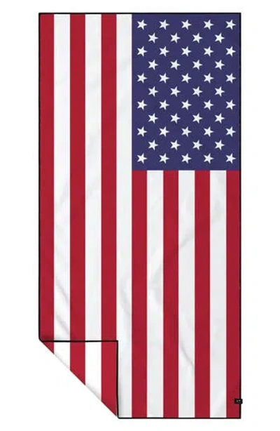 Slowtide Usa Flag Beach Towel In Multi