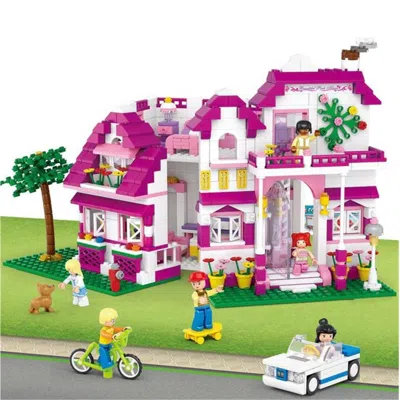 Sluban Girls Dream Seaside Villa Building Brick Kit (726 Pcs)